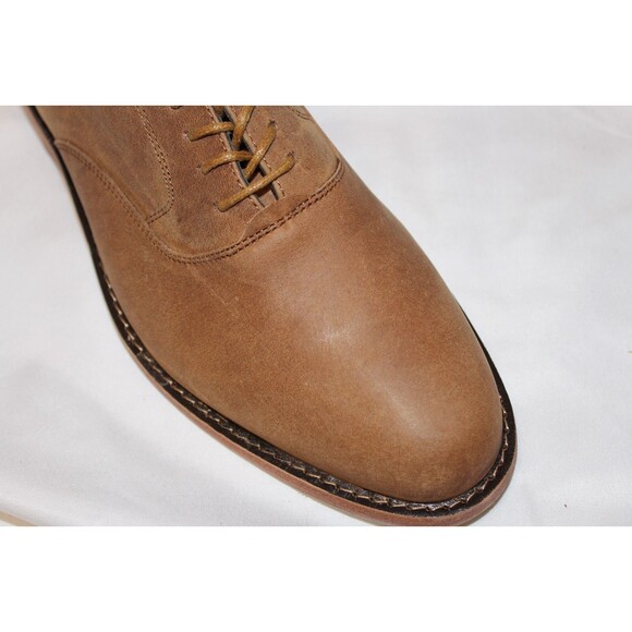 NISOLO MEN'S CALANO 2.0 OXFORD LEATHER DRESS SHOES TOBACCO SZ 8 NWOB $188‎ - Picture 3 of 6